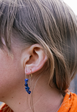 Lapis Lazuli Cairn Danglers (Made to Order)
