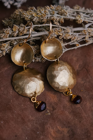 January Birthstone Earrings 1