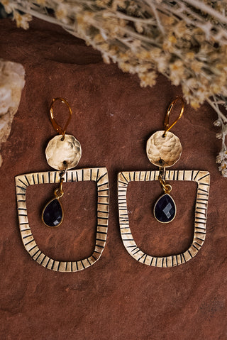 February Birthstone Earrings 1