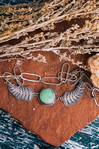 Fern Paperclip Chain Necklace