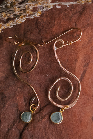 March Birthstone Earrings 2