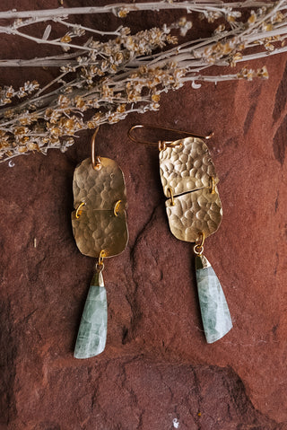March Birthstone Earrings 1