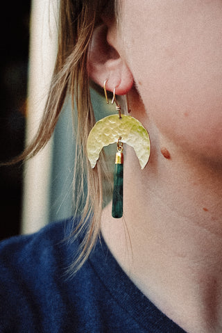 May Birthstone Earrings 1