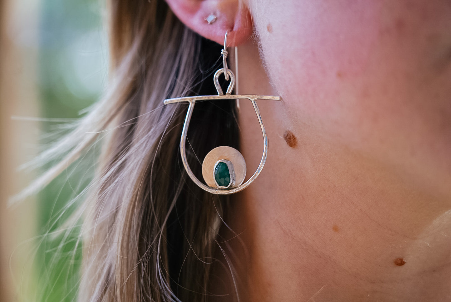 May Birthstone Earrings 2