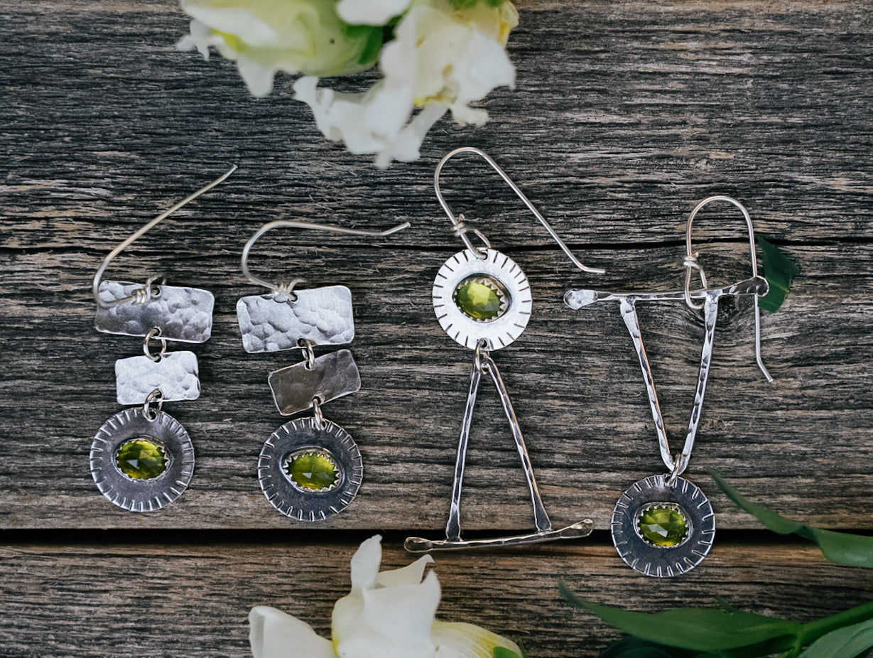 August Birthstone Earrings 1