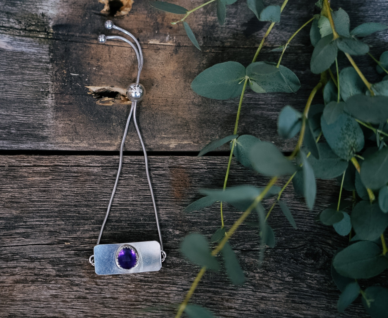 February Birthstone Bracelet