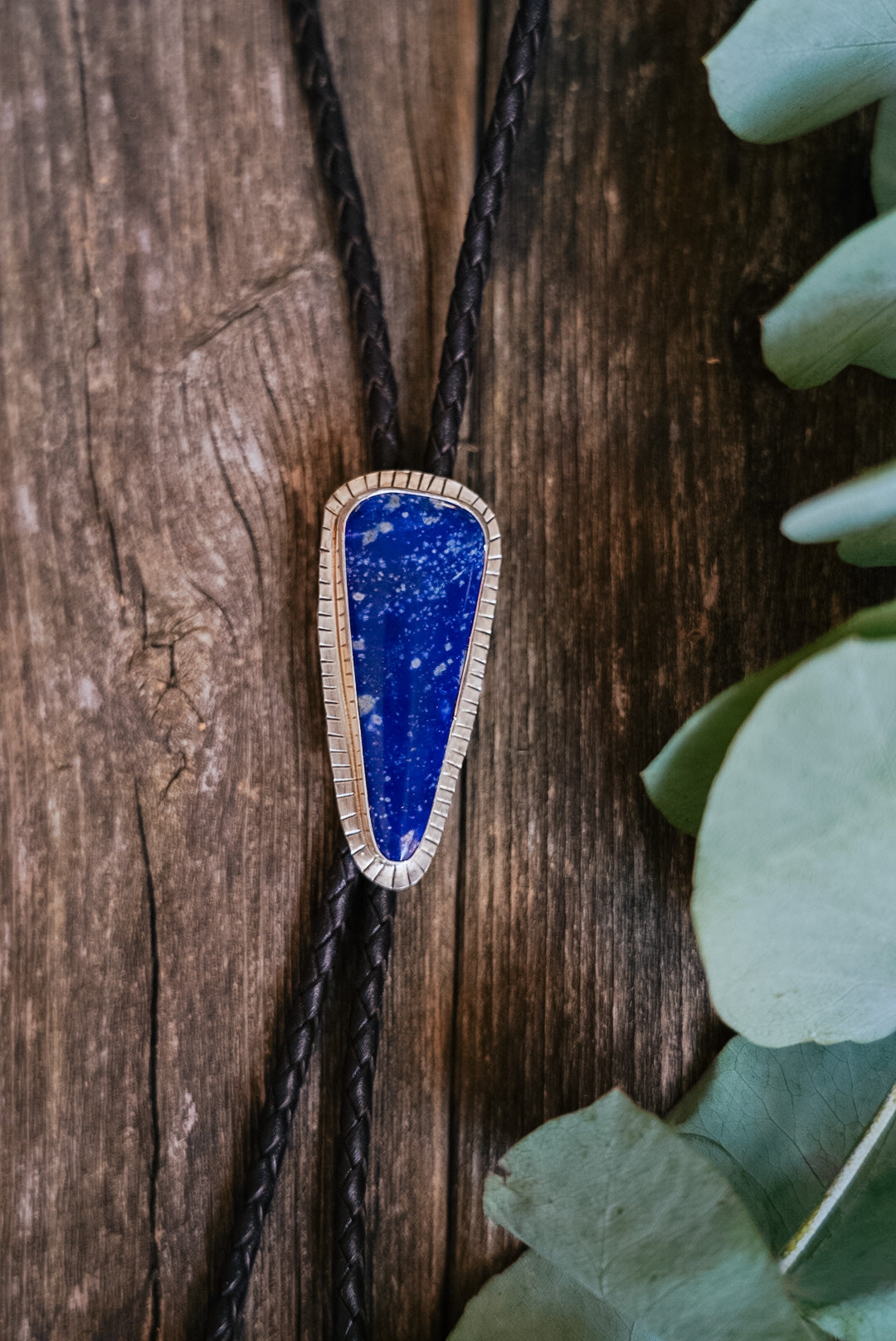 Lapis Lazuli Bolo Tie