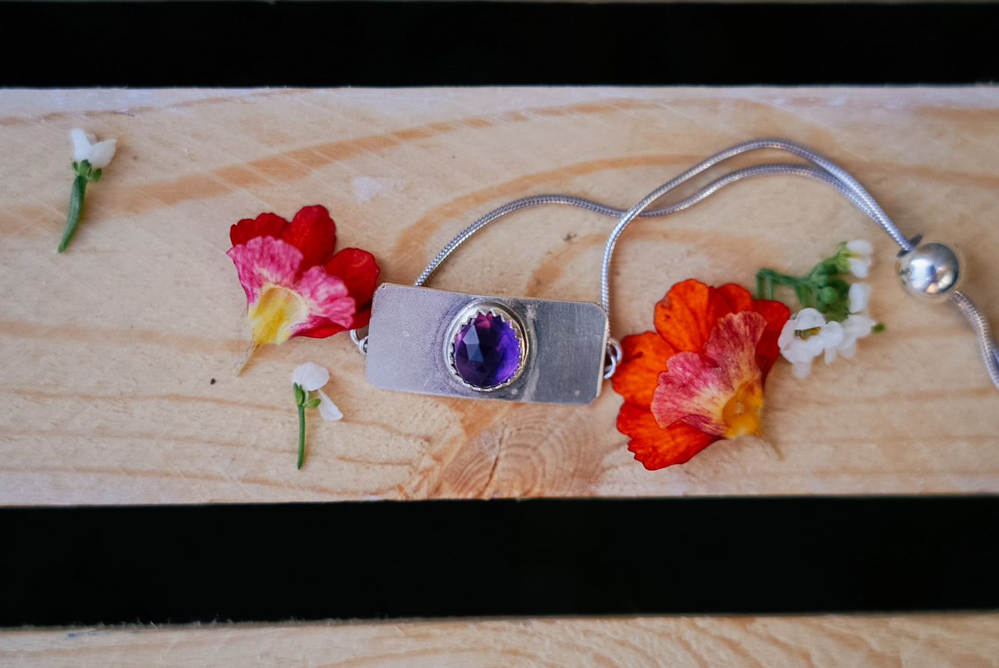 February Birthstone Bracelet