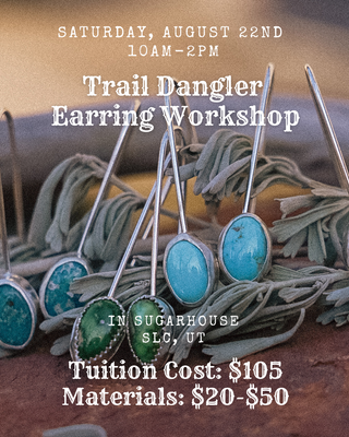 Trail Dangler Workshop- Saturday, August 22nd from 10am-2pm