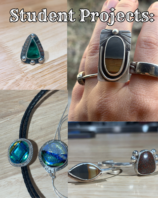 Intro to Metalsmithing- Wednesdays-September 23rd-October 14th from 6-9 pm