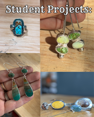 Intro to Metalsmithing- Wednesdays-September 23rd-October 14th from 6-9 pm