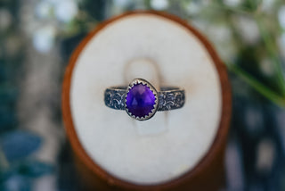 Amethyst Ring (Size 7.5)