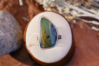 Peruvian Opal Ring (Size 6)