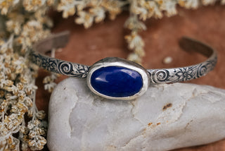 Lapis Lazuli Cuff