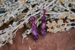 Tourmaline Cairn Danglers (Made to Order)