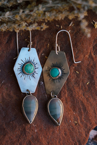 Rising Sun Earrings