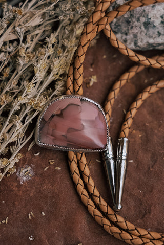 Imperial Jasper Braided Bolo