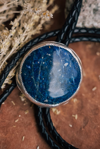 Lapis Lazuli Braided Bolo