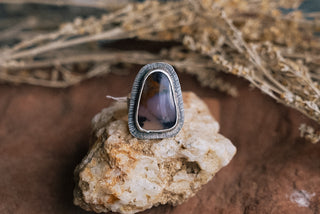 Montana Agate Ring (Size 6.5)