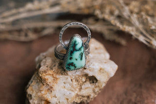 Snowville Variscite Ring (Size 7)