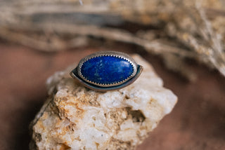 Lapsi Lazuli Ring (Size 8)