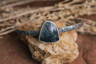Rutilated Quartz Cuff