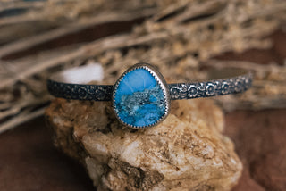 Dark Moon Variscite Cuff