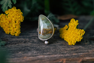 Peruvian Opal Ring (Size 7.5)