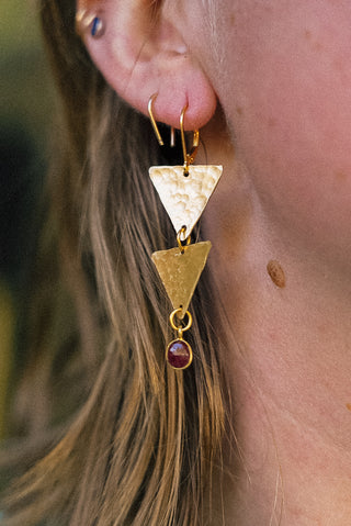 July Birthstone Earrings 1