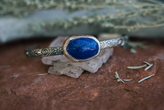 Lapis Lazuli Cuff