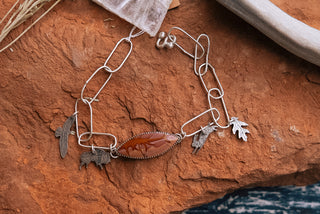 Autumn on Antelope Island Charm Bracelet