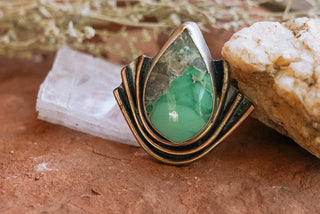 Utah Variscite Ring (Size 7)