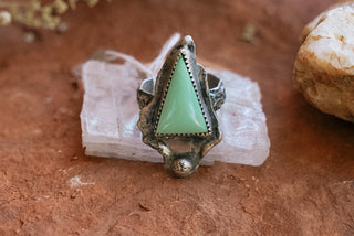 Utah Variscite Ring (Size 5.5)