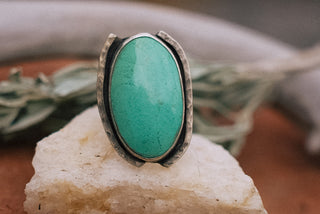 Kingman Turquoise Ring (Size 9)