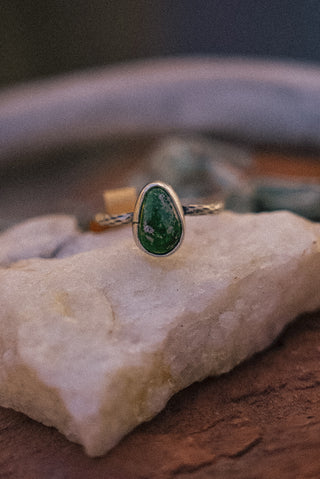 Sonoran Gold Turquoise Ring (Size 7.5)