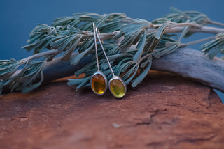 Amber Trail Danglers