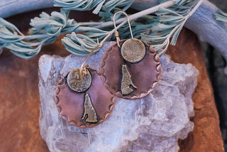 Wolf Moon Earrings