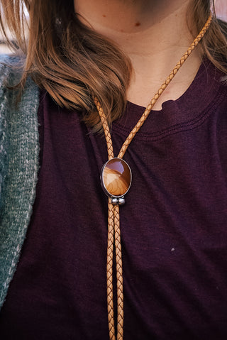 Bruneau Jasper Bolo Tie