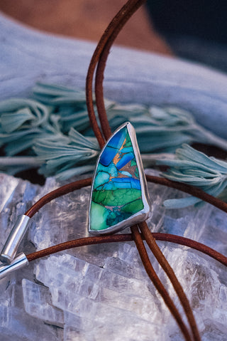 Blue & Green Composite Mini Bolo