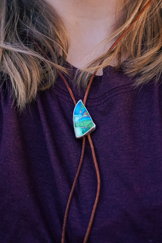 Blue & Green Composite Mini Bolo