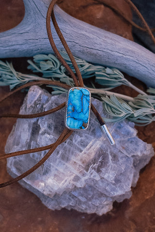 Turquoise Composite Mini Bolo