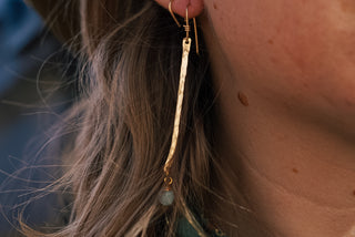 March Birthstone Earrings 1