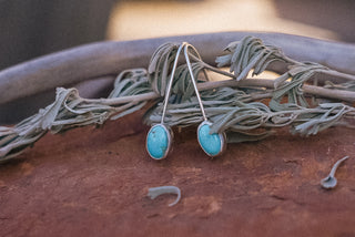 Turquoise Trail Danglers