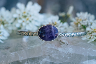 Amethyst Cuff |  5.5 "
