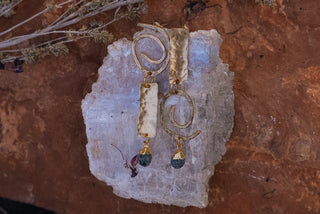 April Birthstone Earrings 1