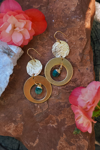 May Birthstone Earrings 1