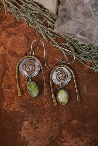 Sage Horizon Earrings