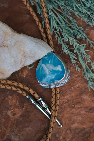 Cloud Beauty Braided Bolo Tie
