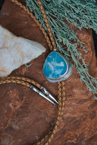Cloud Beauty Braided Bolo Tie