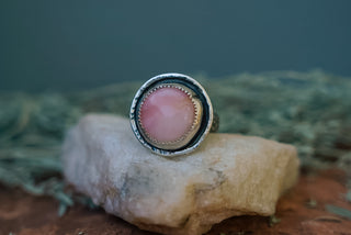 Strawberry Moon Ring (Size 7)